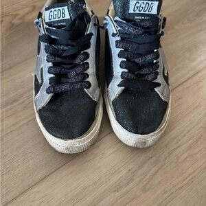 Golden Goose Black and White Sneakers